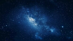 深邃璀璨的梦幻星空