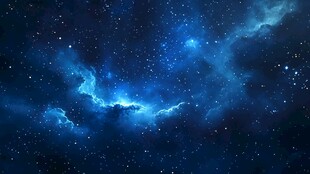 梦幻深邃的璀璨星空