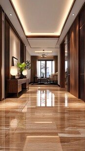 现代简约风格奢华走廊空间