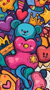 可爱多彩卡通图案大集合