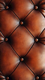 复古棕色皮革软包纹理