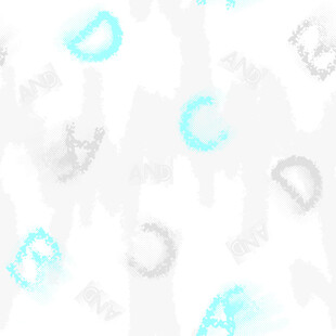 淡蓝灰白字母背景纹理图