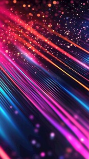 绚丽光线宇宙动感背景图