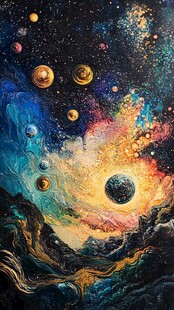 梦幻星际宇宙壮丽景象