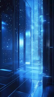 科技感十足的虚拟数字空间