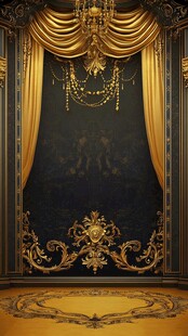 欧式奢华宫廷风室内场景