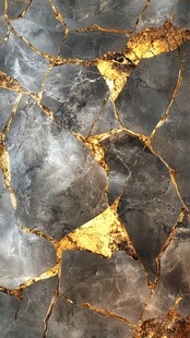 黑金大理石纹理艺术图案