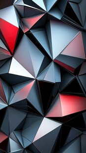 立体几何多边形抽象背景图