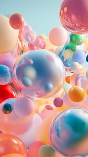 梦幻多彩泡泡世界