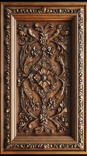 欧式雕花实木装饰面板