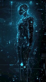 未来感机械人形象设计