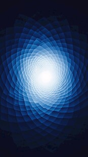 蓝色渐变放射状抽象背景图