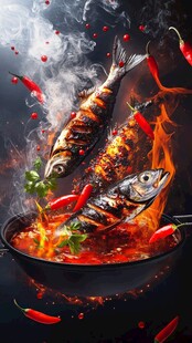火辣煎鱼 鲜香四溢