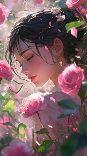 花中少女 浪漫梦幻时刻