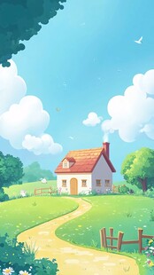 田园小屋的宁静美好
