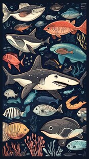 海底鱼类大集合