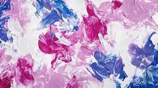 抽象多彩油画纹理背景