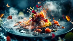 精致创意美食摆盘艺术