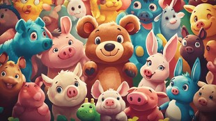 可爱卡通动物大集合