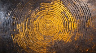 金属质感环形纹理背景图