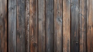 复古深色木板墙纹理