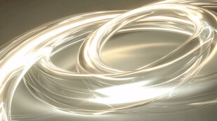 流动光效环形光影画面