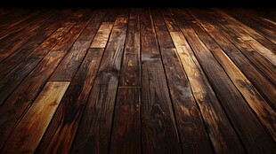 复古深色木质地板纹理