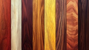 多样木材纹理展示
