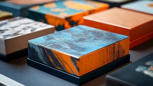 多彩创意包装盒展示