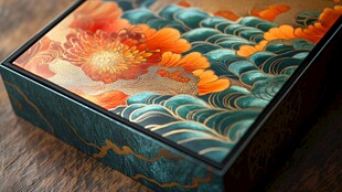 中式花纹精美礼品盒