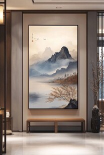 中式山水挂画 装点雅致空间