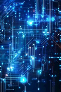 科技感电路背景图