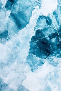 冰面纹理特写