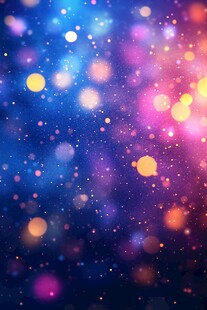 梦幻绚丽的光斑背景图