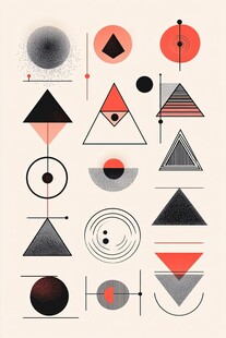 几何抽象图形元素集合
