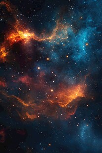 梦幻星云宇宙壮丽景观