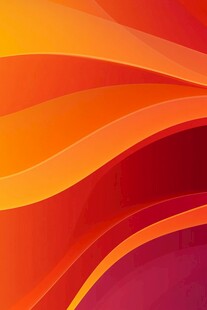 炫彩流动波纹背景图