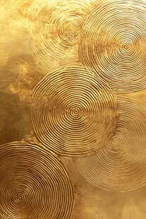 金色螺旋纹理艺术背景图