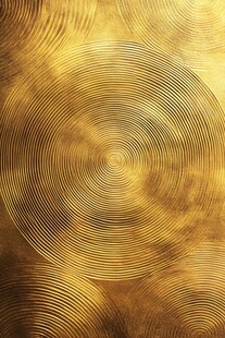 金色螺旋纹理金属质感背景