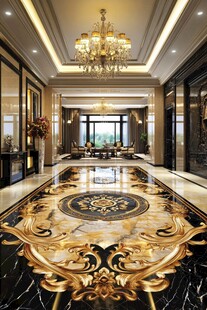 奢华欧式风格豪华大厅