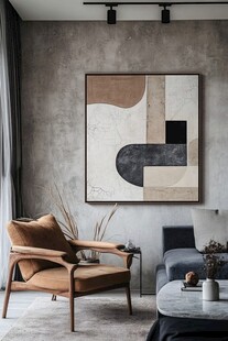 现代简约风客厅装饰一角