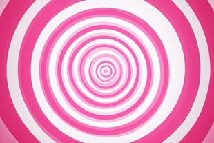 粉色旋涡背景图案