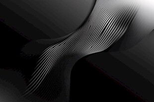 黑白线条动感抽象背景图