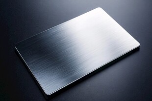 金属质感平板电脑展示