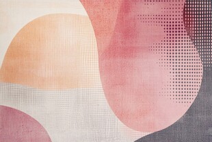 多彩几何抽象图案背景