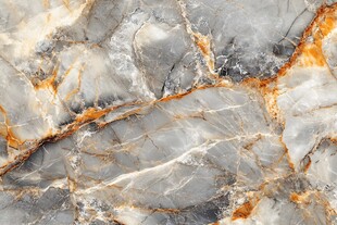 银灰橙纹大理石纹理