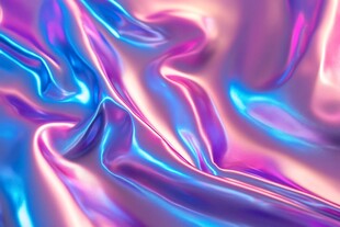 梦幻炫彩流体纹理背景