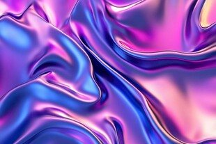 梦幻炫彩流动金属质感纹理
