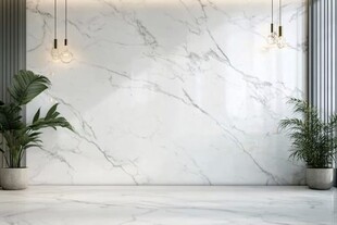 简约大理石室内空间场景