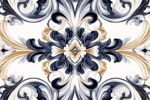 欧式奢华花纹装饰图案